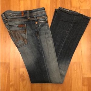 7 for all mankind bootcut jeans